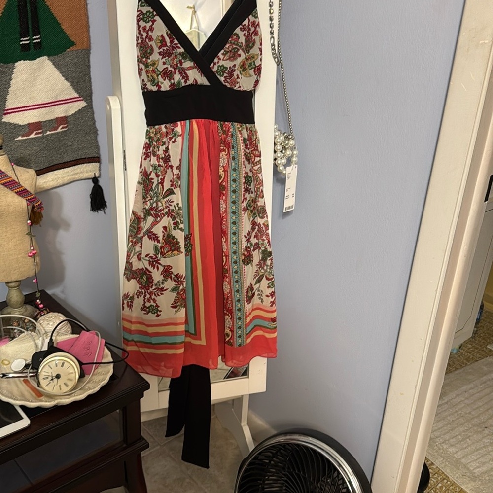 NWT RAMPAGE Floral Multicolor JUNIORS Dress